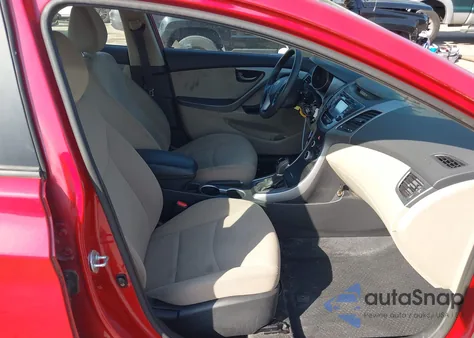 2015 Hyundai Elantra Se из США, поврежденный, VIN KMHDH4AE2FU419881